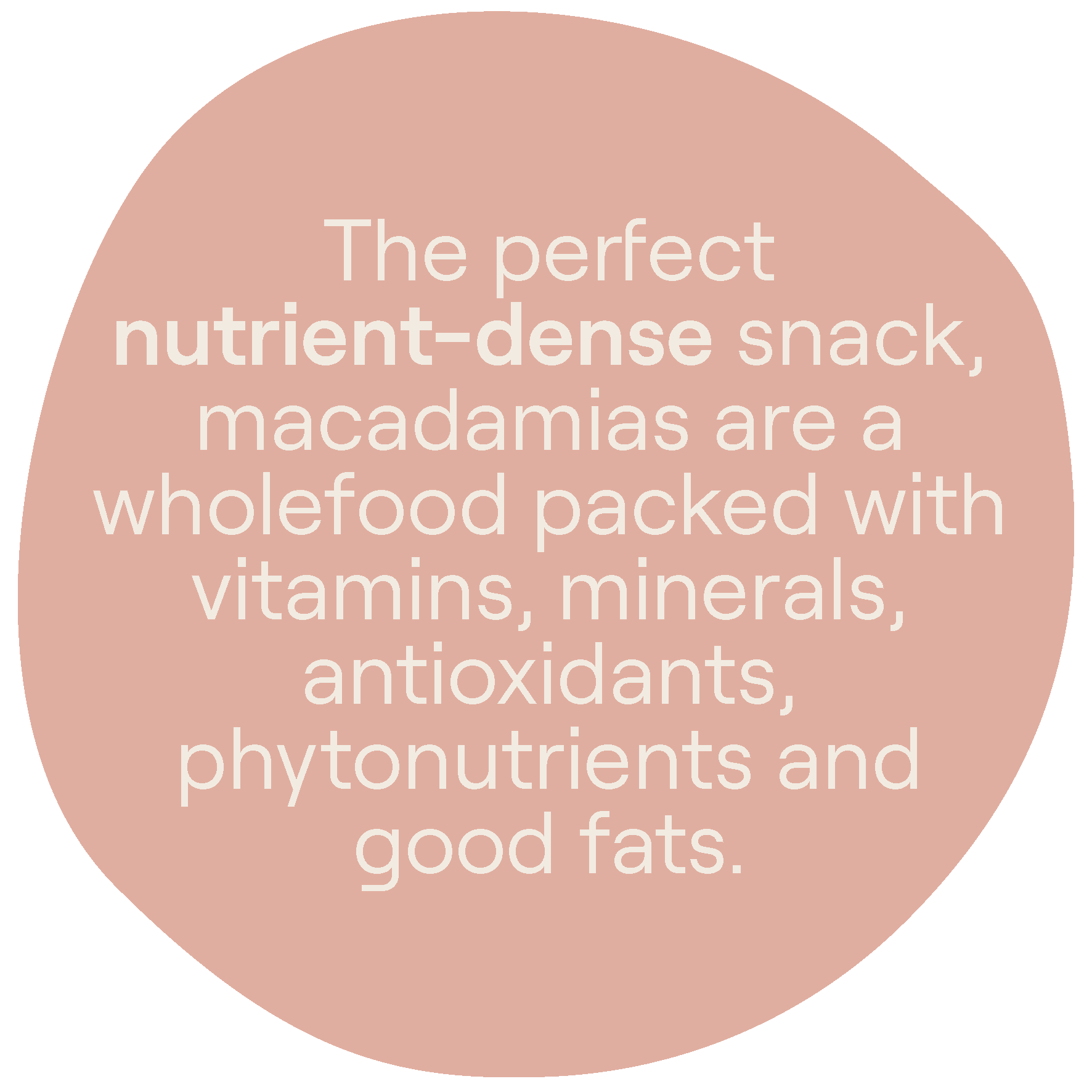 macadamia nutritional data WMO